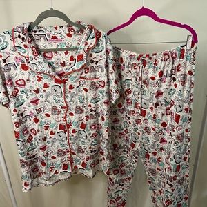 NWT Emme Jordan Valentine’s Day pajama set 3x